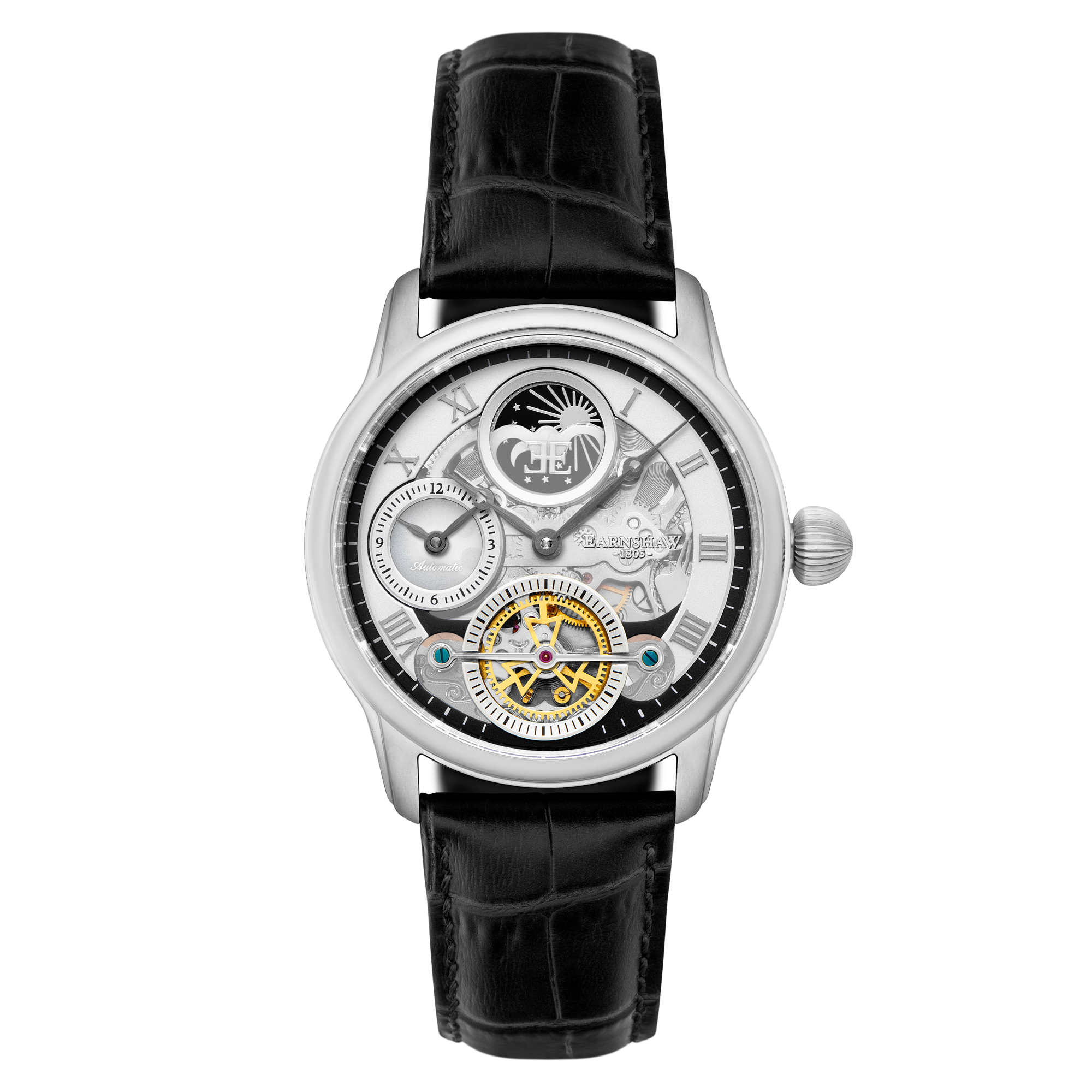 Legacy White Longitude Shadow Automatic – Thomas Earnshaw