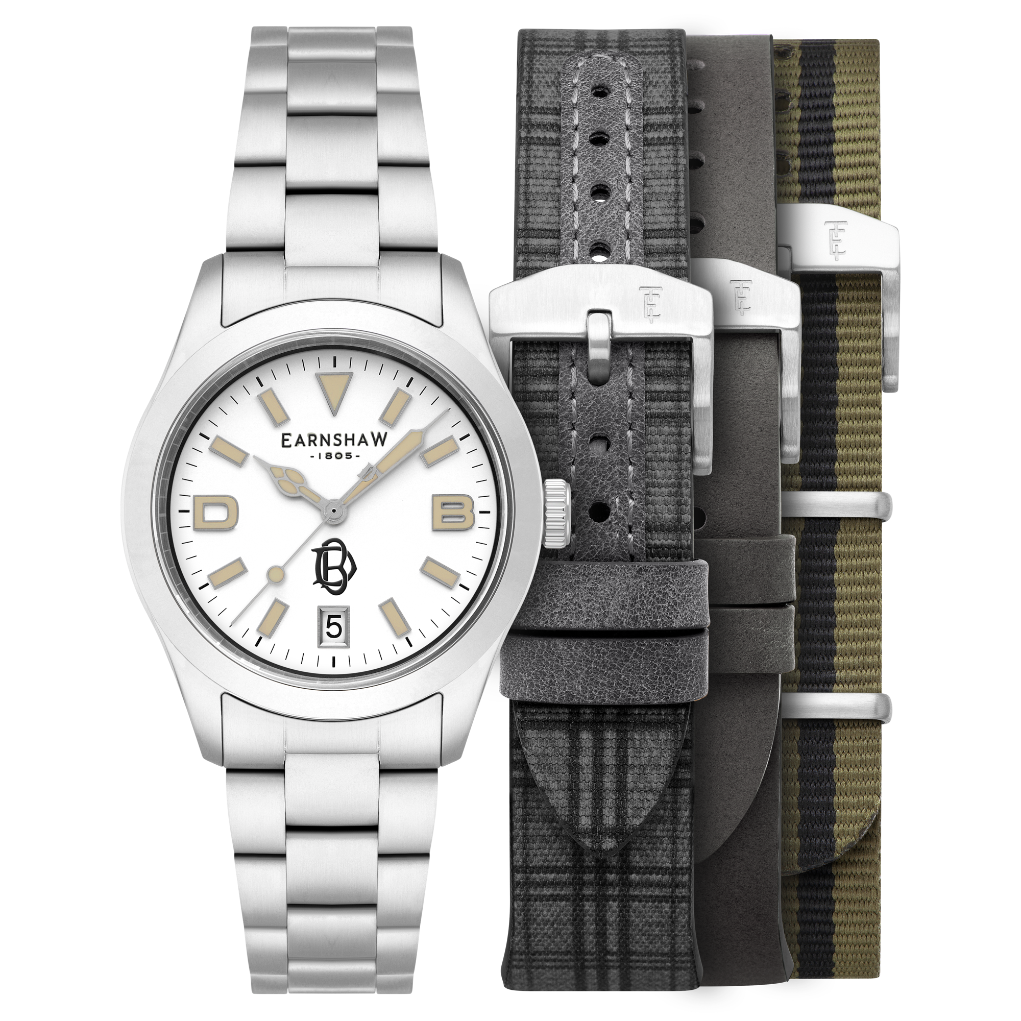 Controlled Horloge Ascot Uhren Radio Controlled Stainless Steel