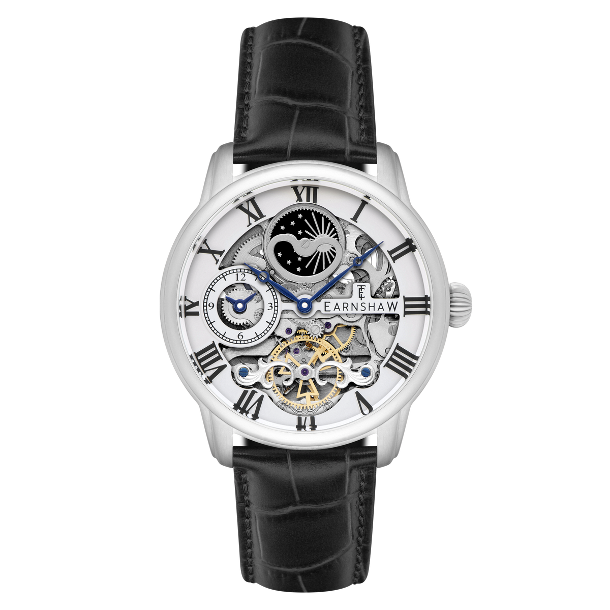 Classic White | Longitude Automatic Skeleton – Thomas Earnshaw display picture 2