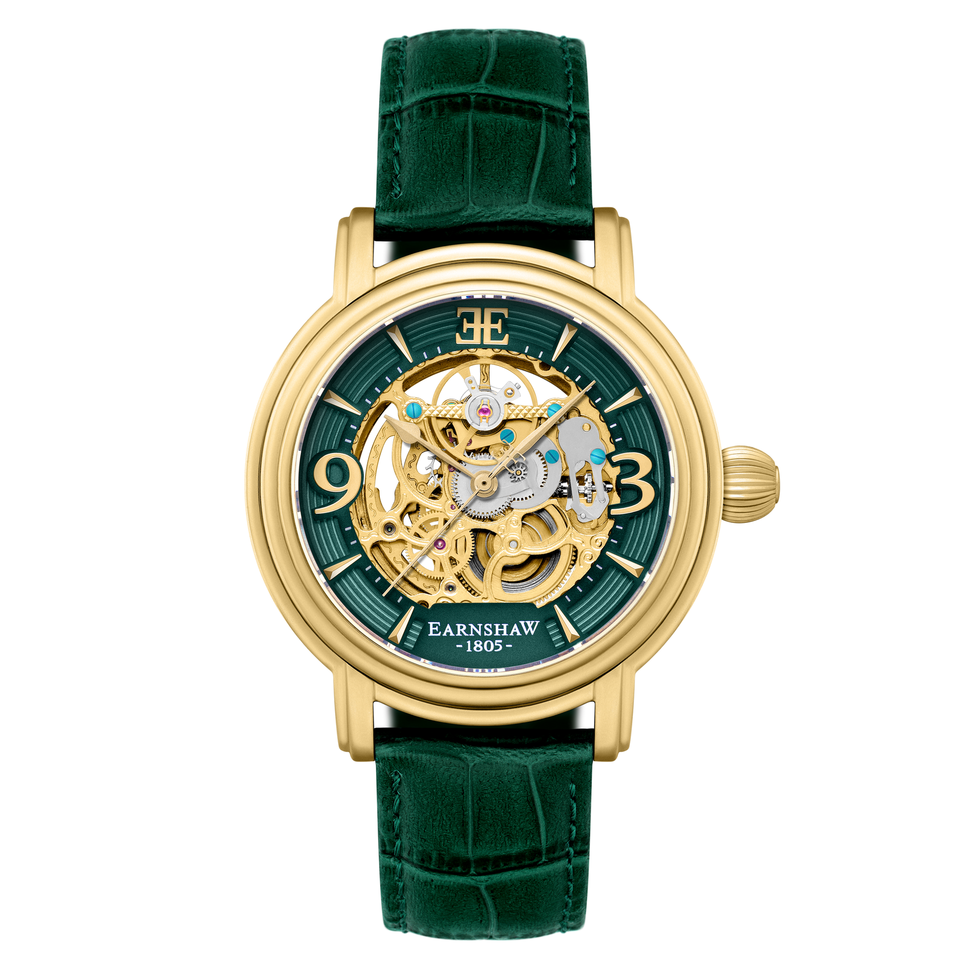 Emerald Green | Longcase Grande Skeleton Automatic – Thomas Emerald Green | Longcase Grande Skeleton Automatic – Thomas