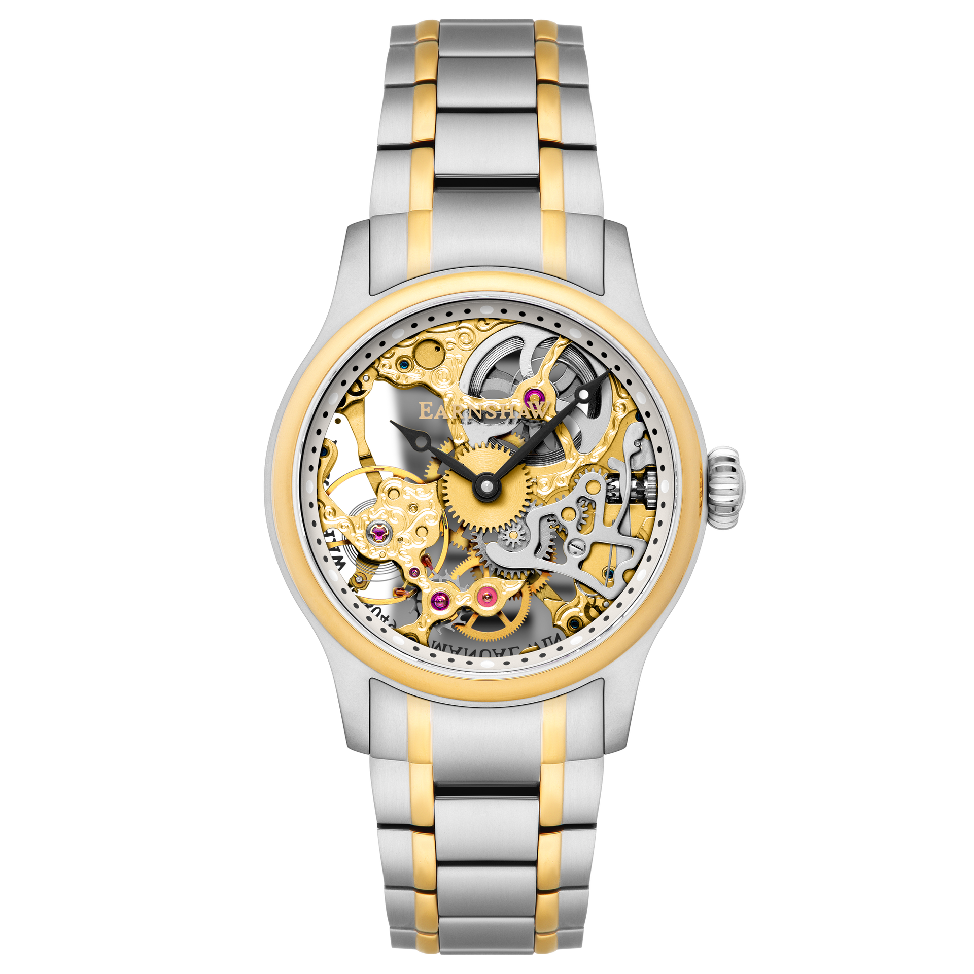Steel Gold | Bauer Mechanical Skeleton – Thomas Earnshaw Steel Gold | Bauer Mechanical Skeleton – Thomas Earnshaw