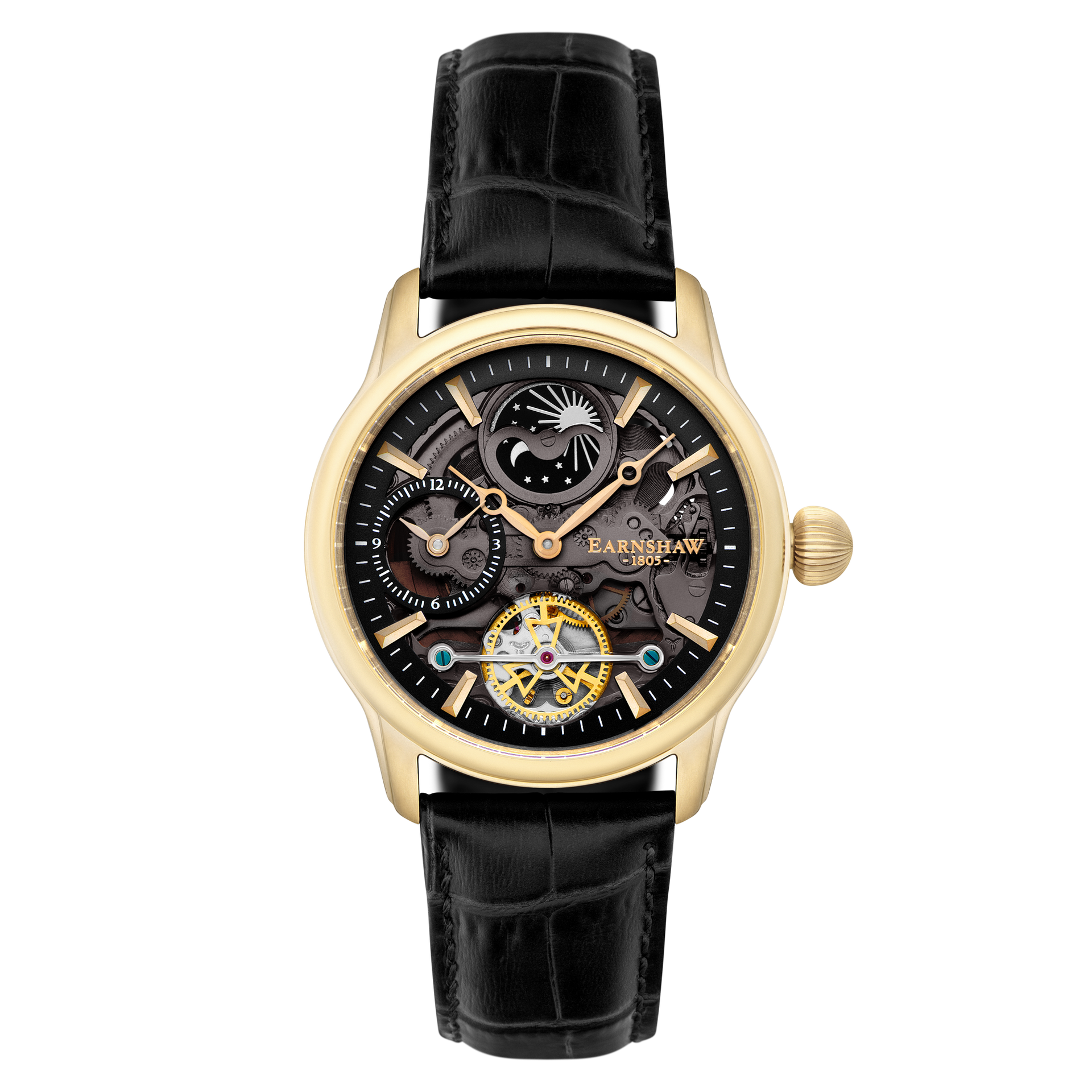 Black Gold | Longitude Shadow Automatic – Thomas Earnshaw