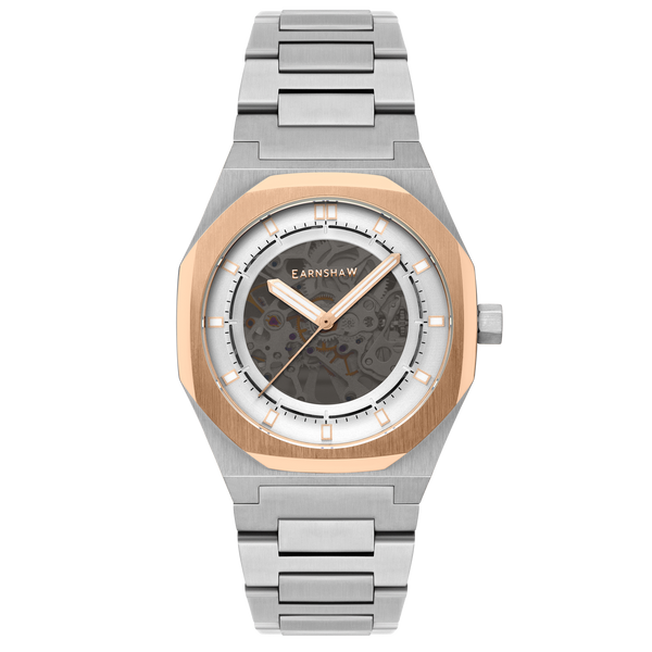 Morning Gold | Discovery Drake Skeleton Automatic – Thomas Earnshaw