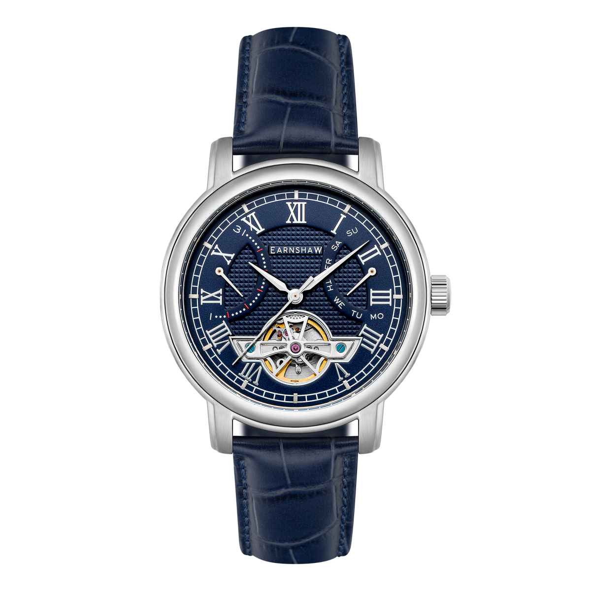 Mansfield | Heritage Longcase Double Retrograde Calendar Open
