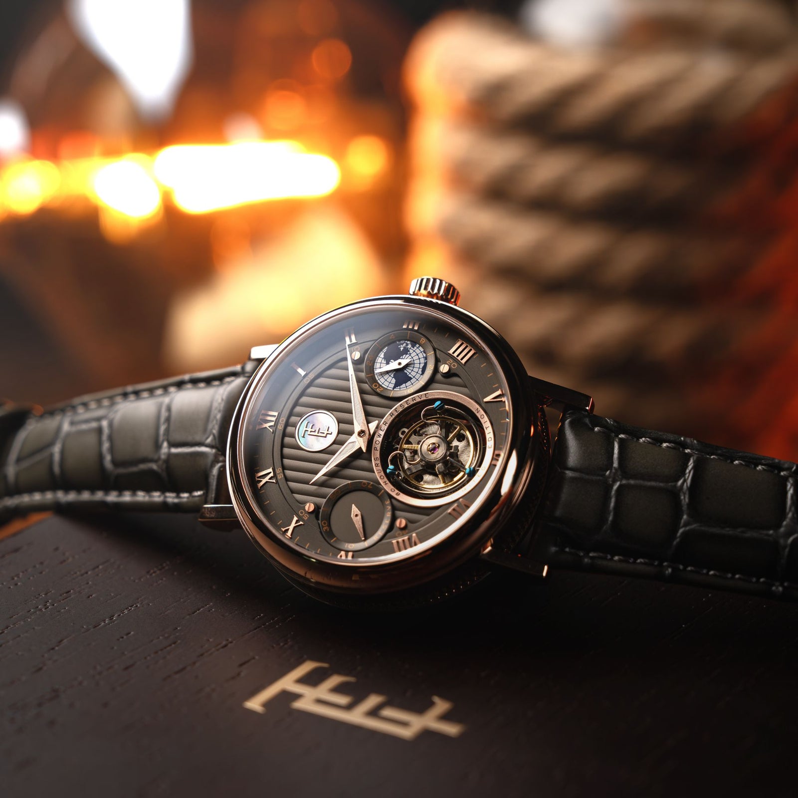 Rose Grey | Celestial Halley Tourbillon Limited Edition