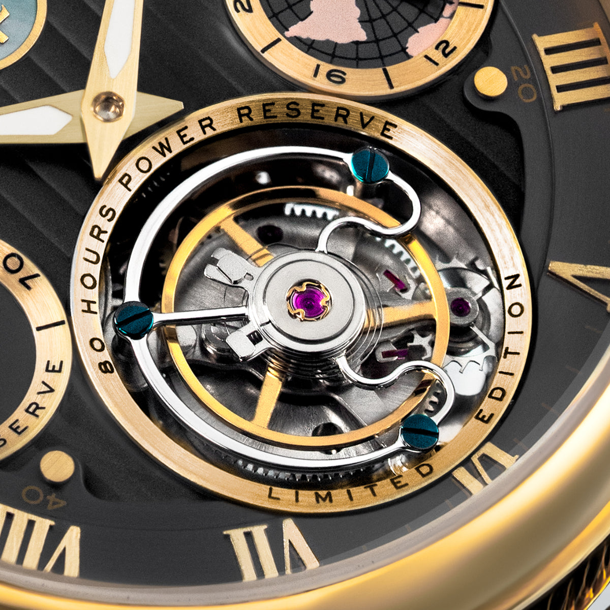 Ashen Glow | Celestial Halley Tourbillon Limited Edition – Thomas Earnshaw