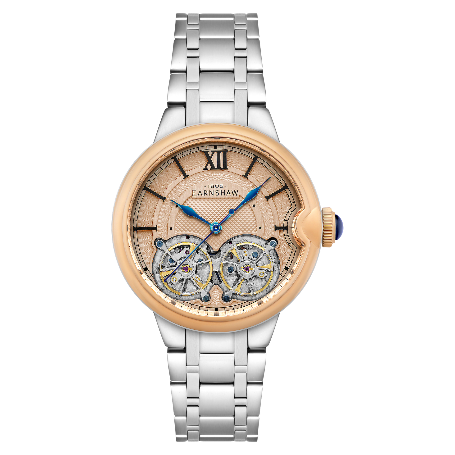 Deep Salmon | Barallier Dual Open Heart Automatic – Thomas Earnshaw