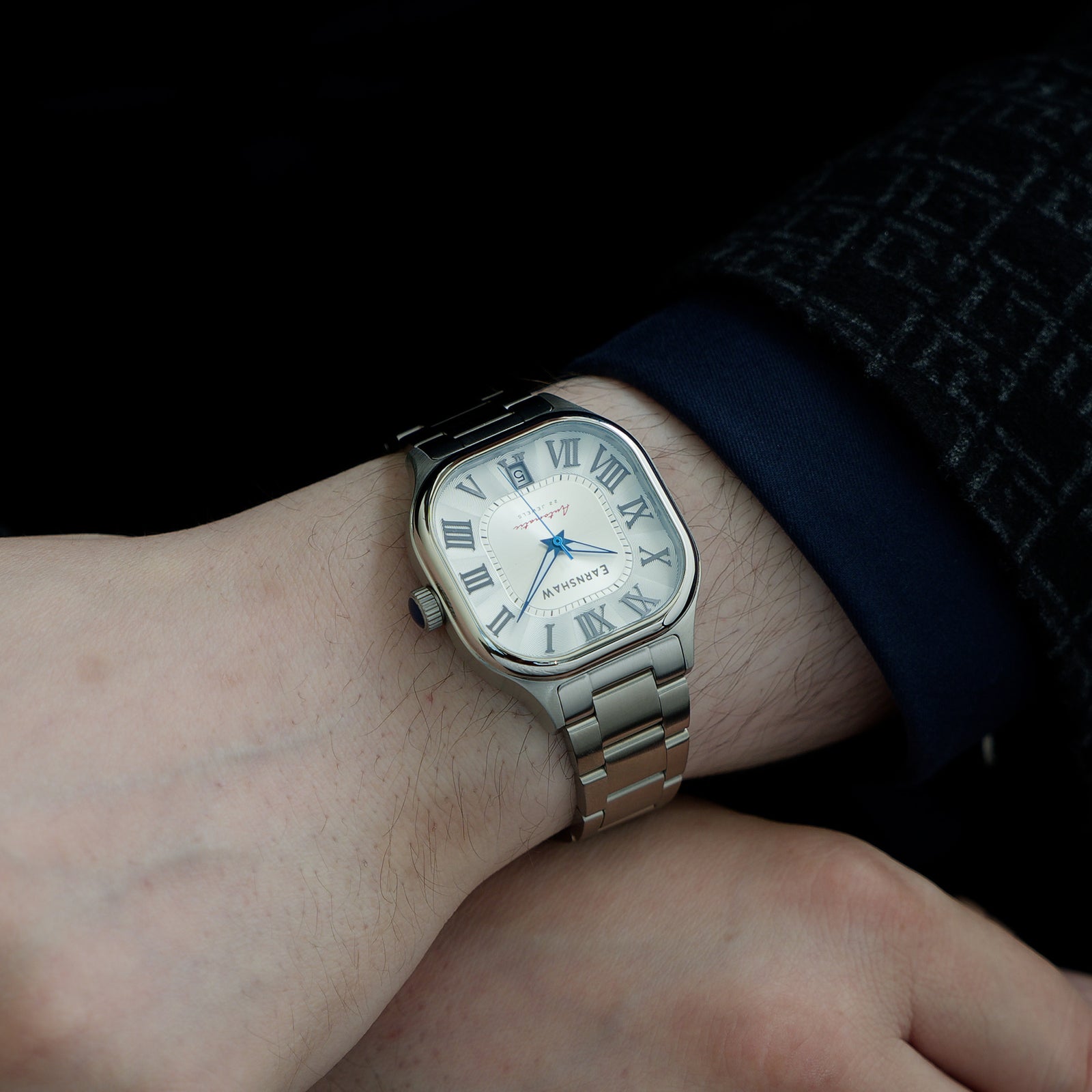 Silver White | Coussin Automatic – Thomas Earnshaw