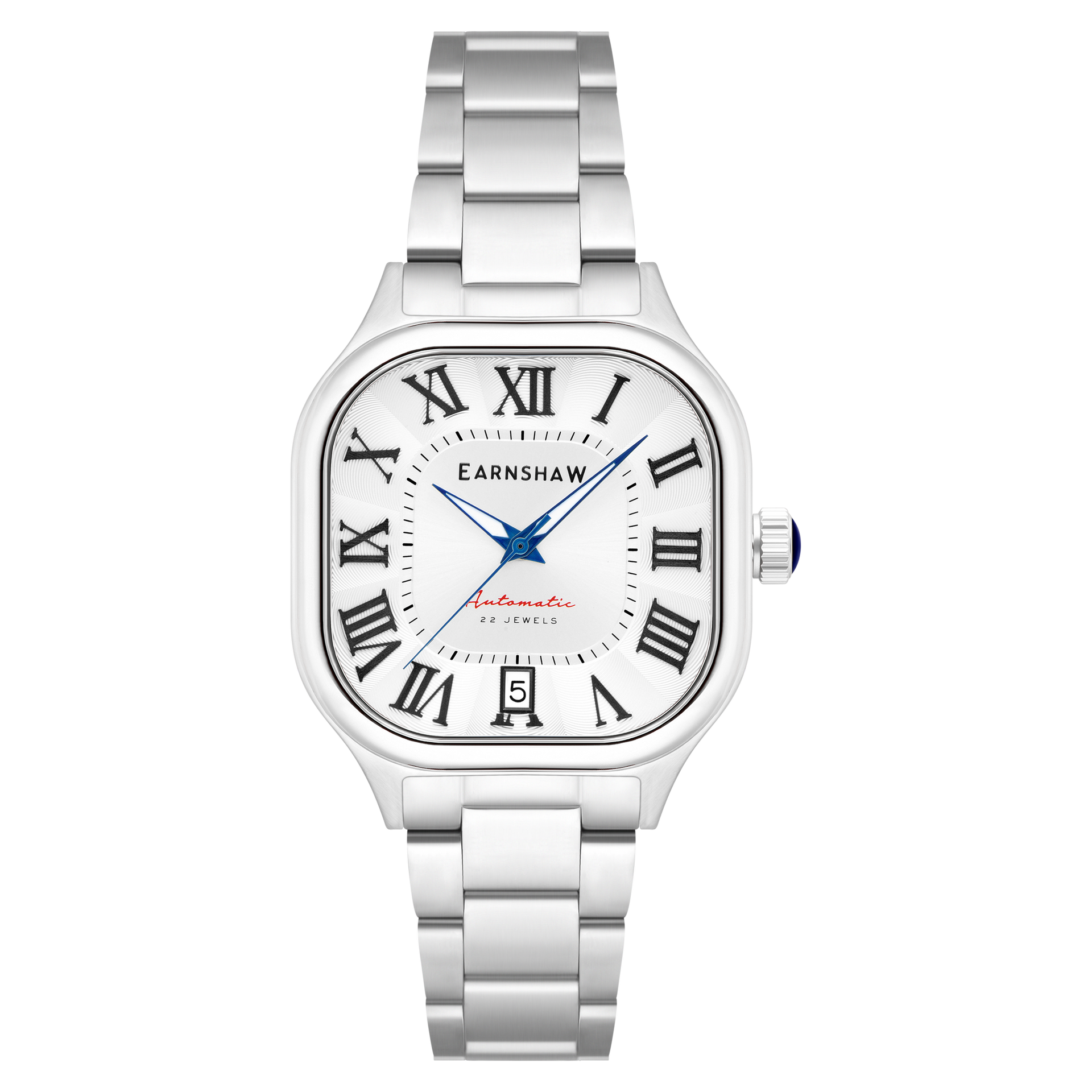 Silver White | Coussin Automatic – Thomas Earnshaw