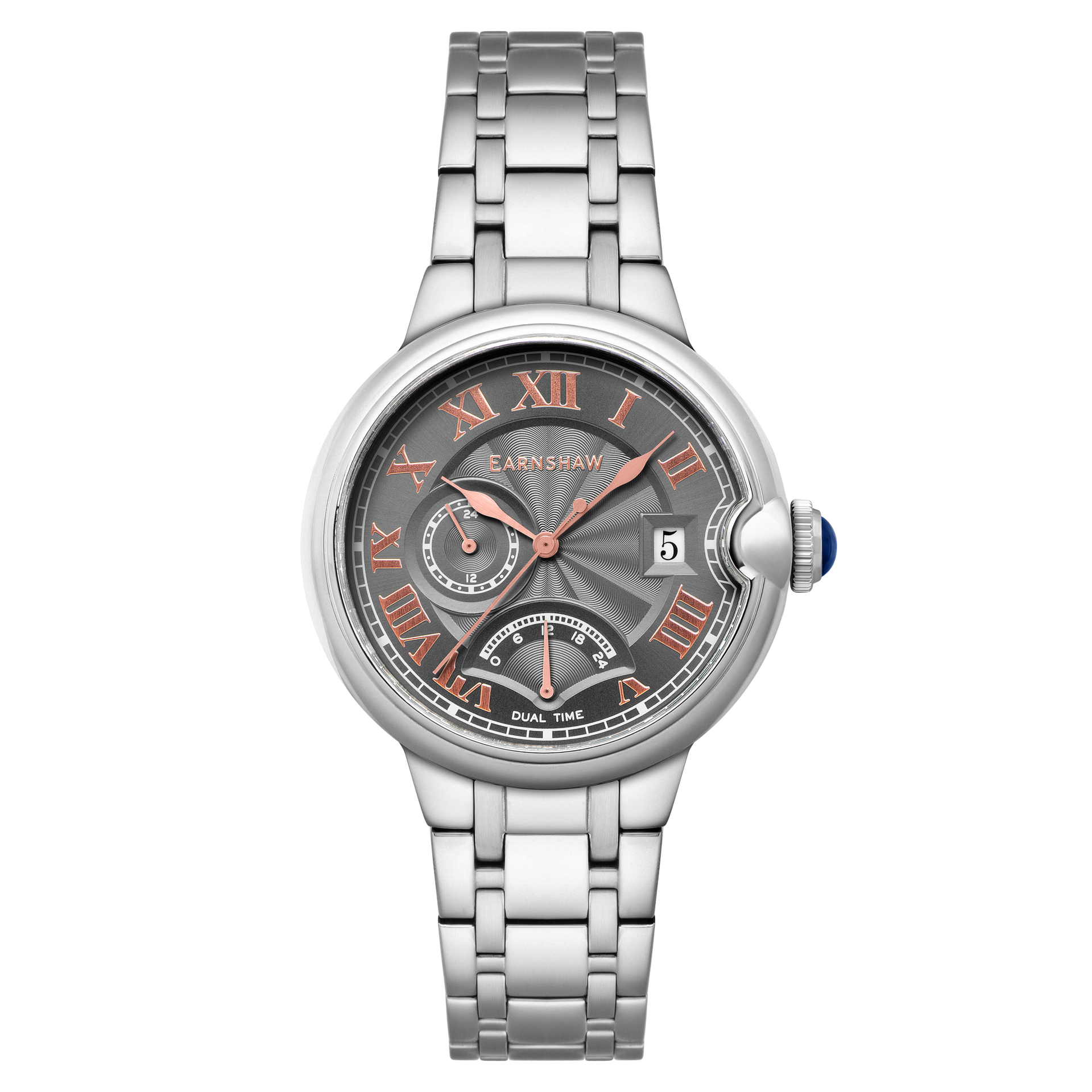 Midnight Grey | Barallier Retrograde Dual Time – Thomas Earnshaw