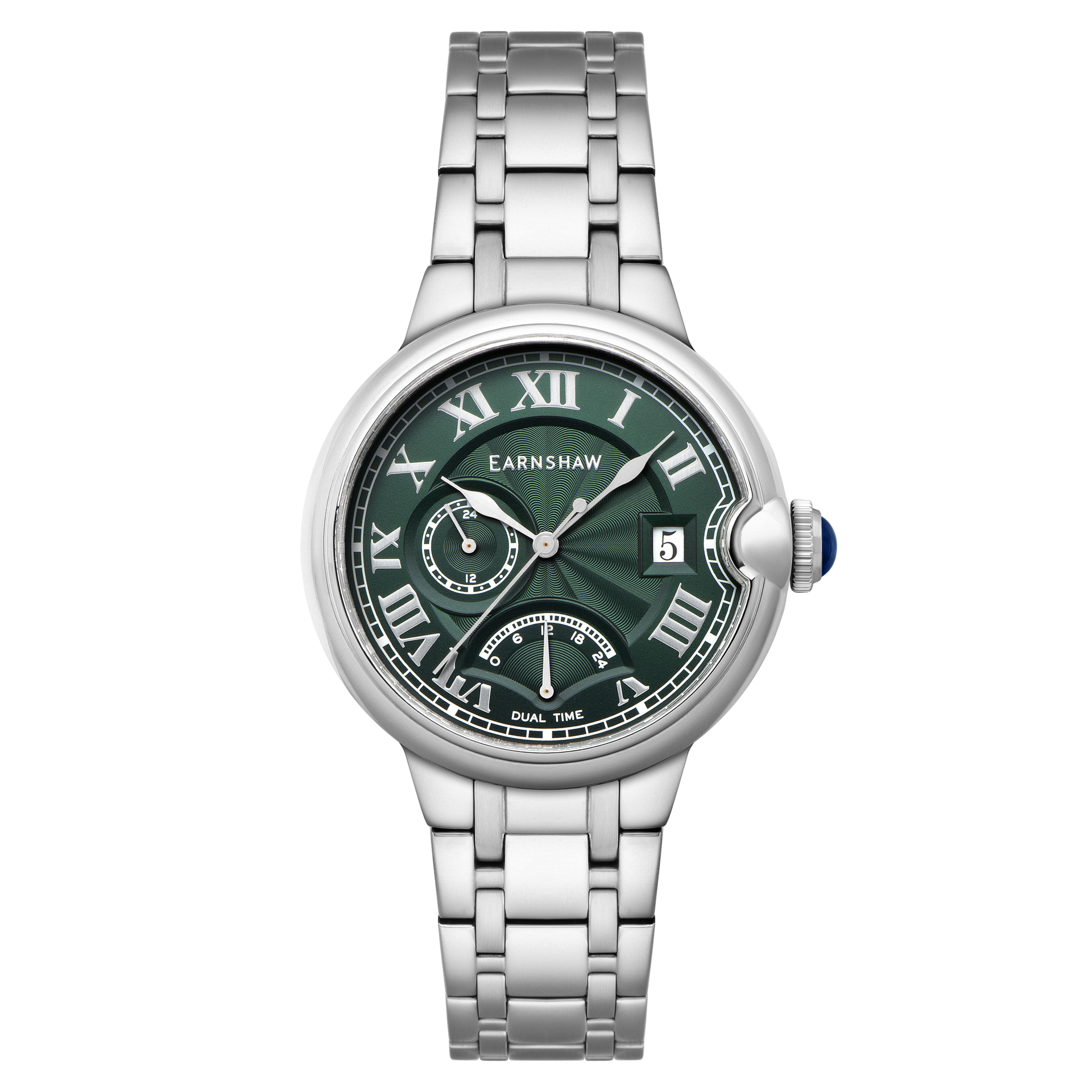 Jade Green | Barallier Retrograde Dual Time – Thomas Earnshaw