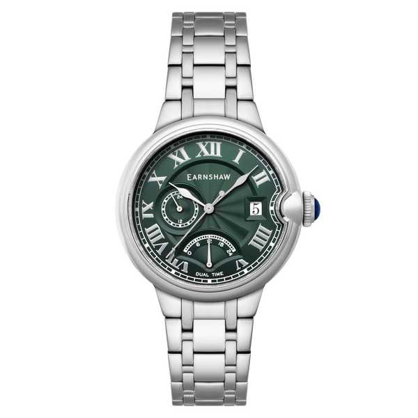 Jade Green | Barallier Retrograde Dual Time – Thomas Earnshaw