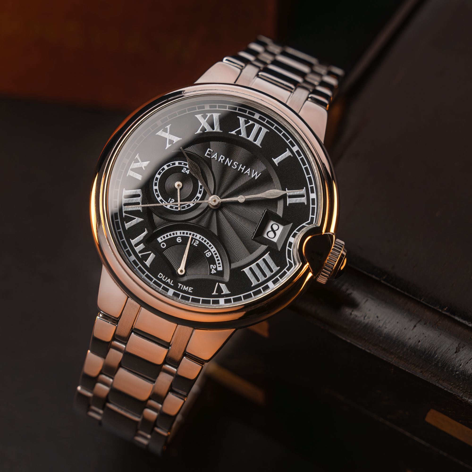 Dual Time Brown Thomas Mens Watches Titan Retrograde Dual Time