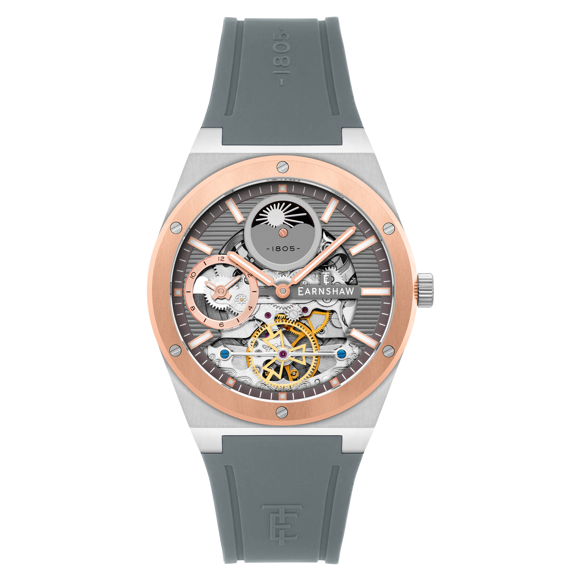 Copper Grey | Drake Dual Time Automatic – Thomas Earnshaw