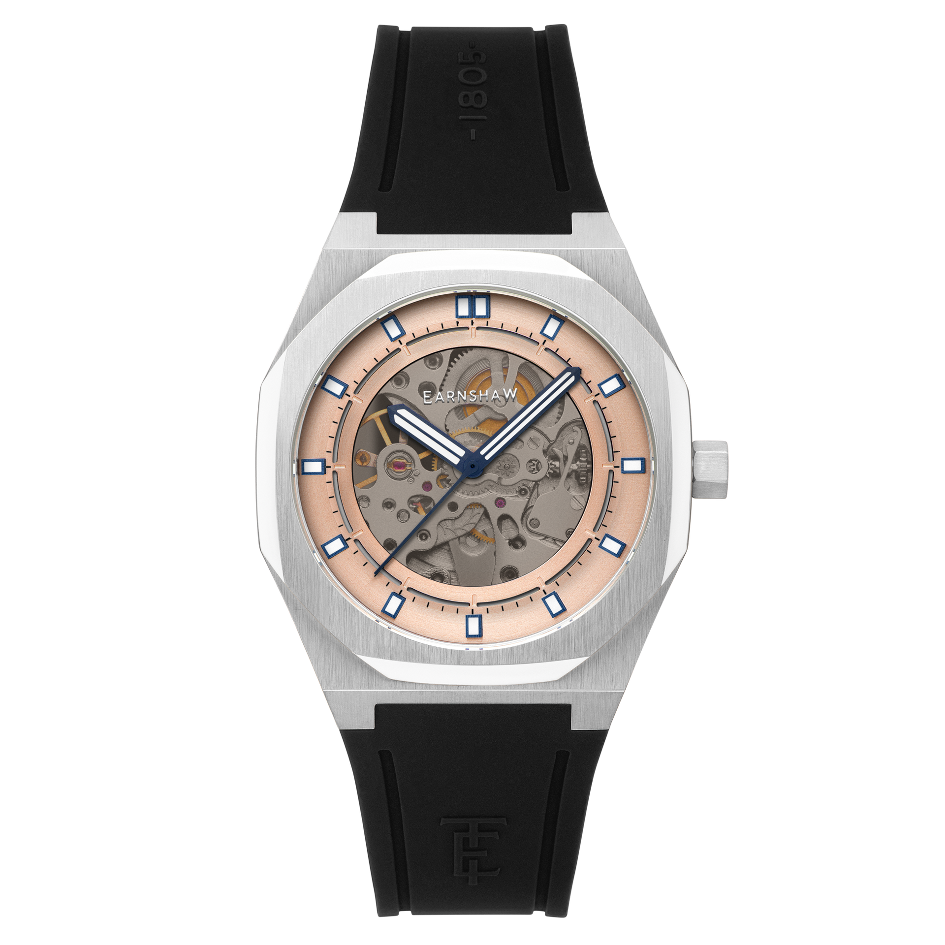 Champagne Silver | Discovery Drake Skeleton Automatic – Thomas