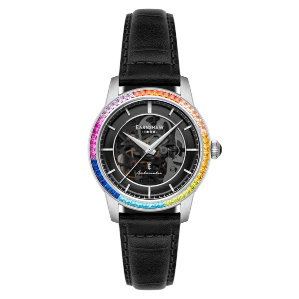 moon様　25ss Deuxieme Classe shake code Satin Black | Celestial Glory Skeleton Automatic – Thomas Earnshaw