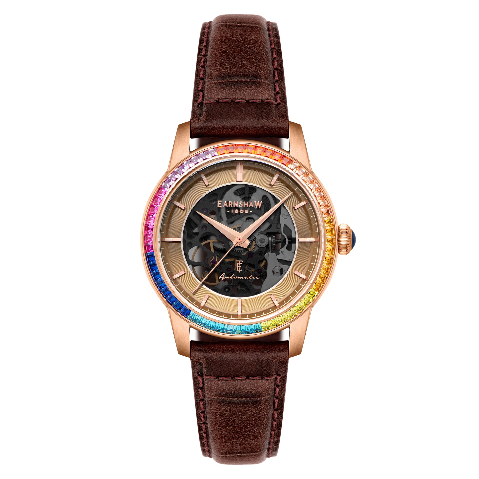 Amber Brown | Celestial Glory Skeleton Automatic – Thomas Earnshaw