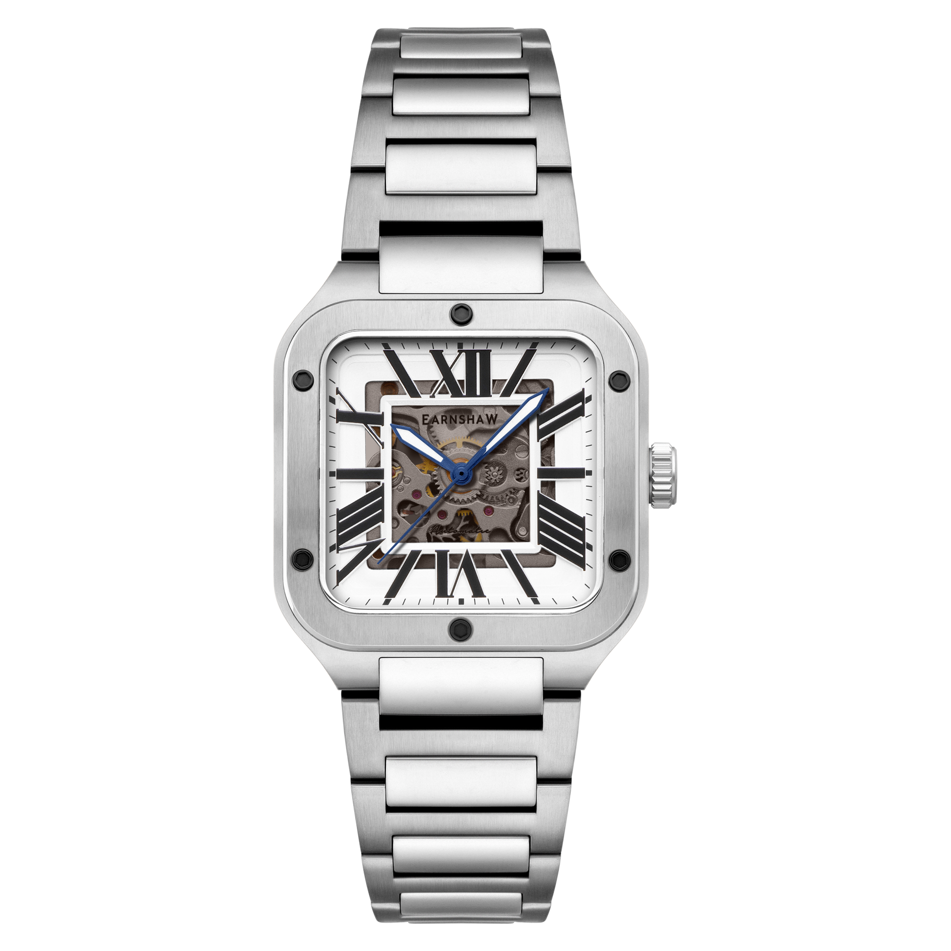 Alabaster White | Engineer Lennox Skeleton Automatic – Thomas Earnshaw