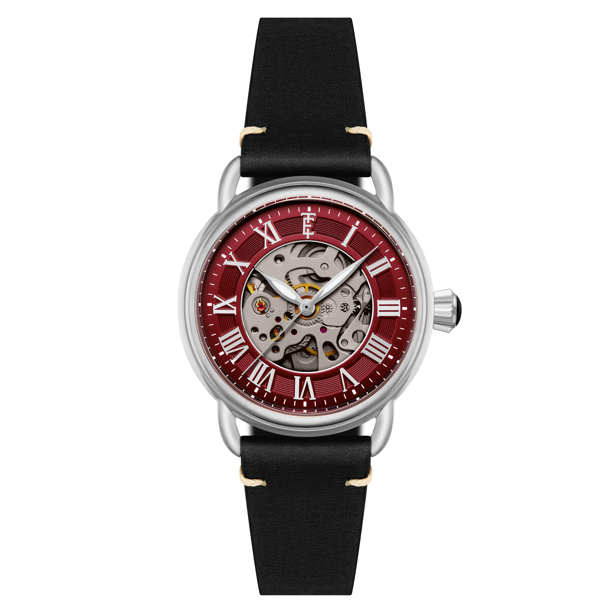 Ruby Red | Heritage Investigator 40 Skeleton Automatic – Thomas Earnshaw