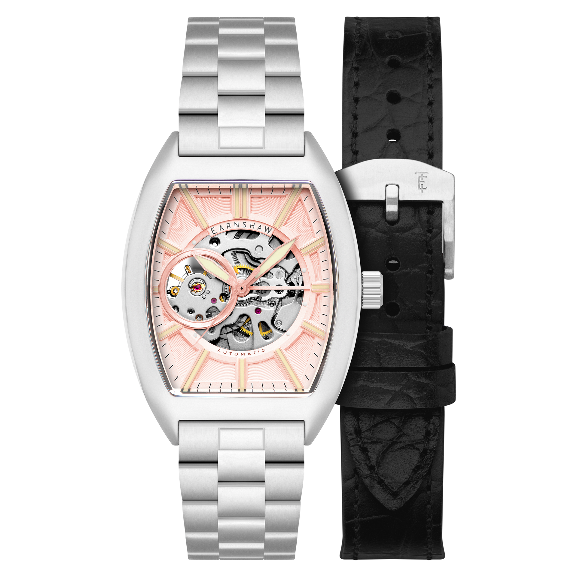 Salmon Dust | Heritage Beauchamp Skeleton Automatic – Thomas Earnshaw