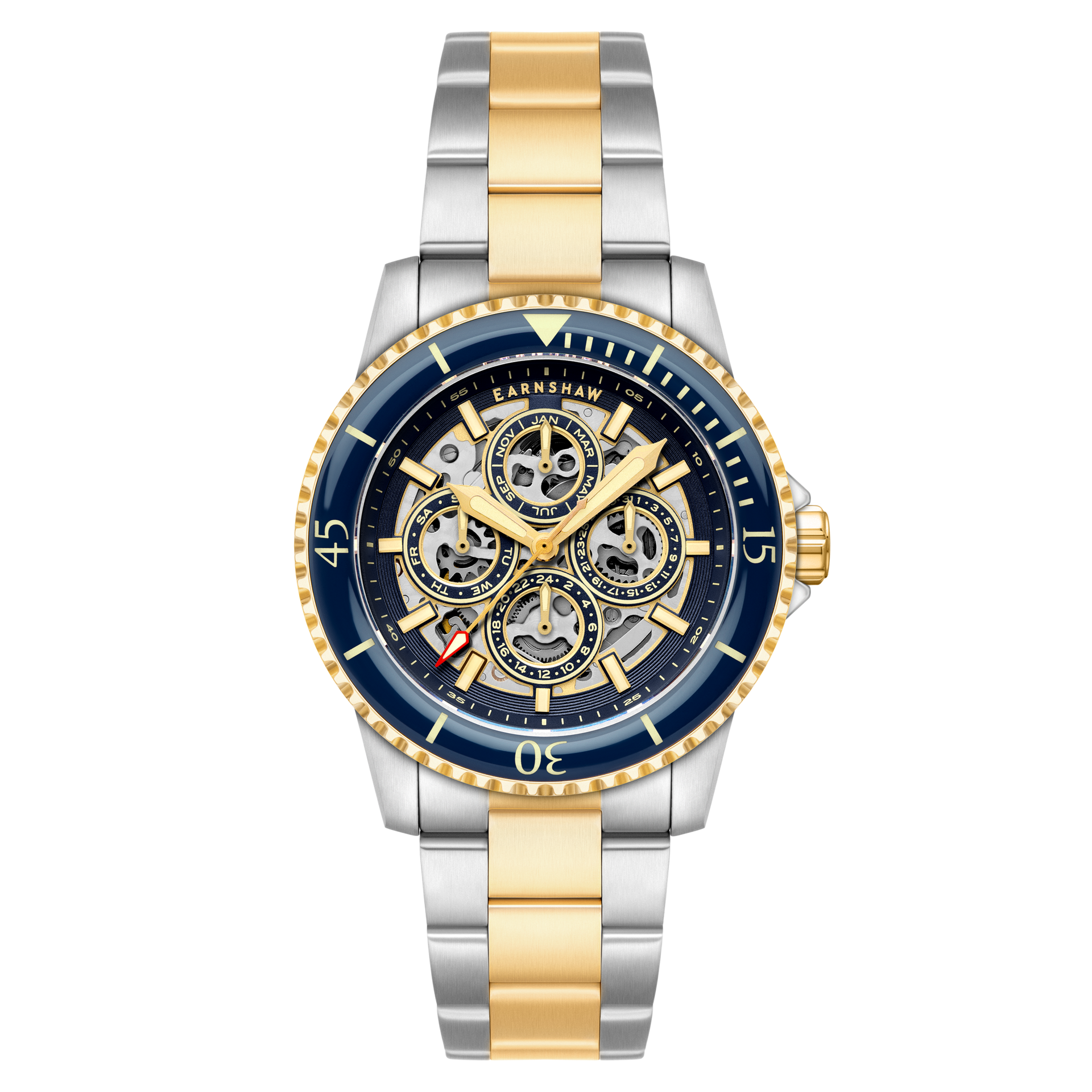 Royal Wave | Admiral Duncan Triple Calendar Skeleton Automatic