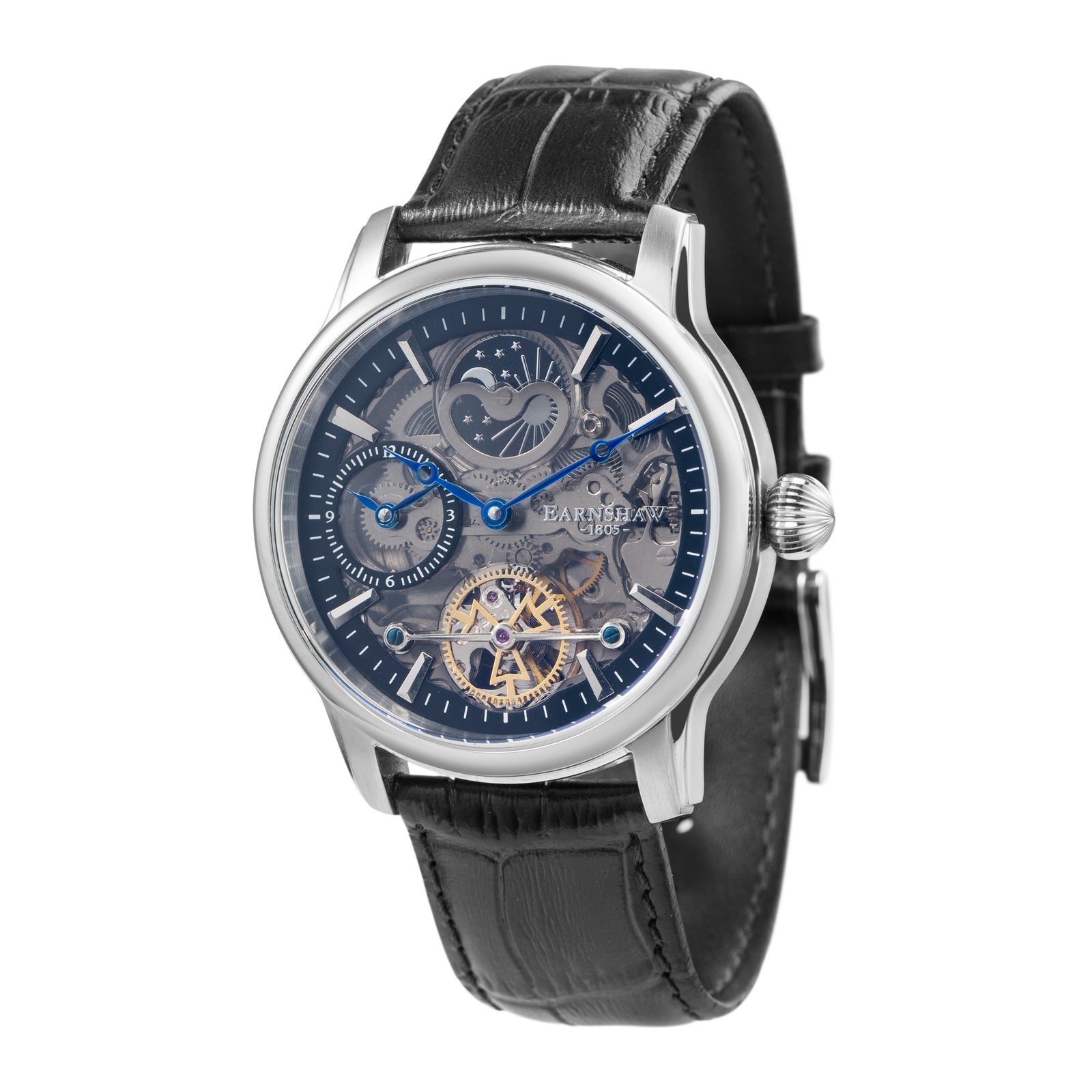 Clear Black | Longitude Shadow Automatic – Thomas Earnshaw Clear Black | Longitude Shadow Automatic – Thomas Earnshaw